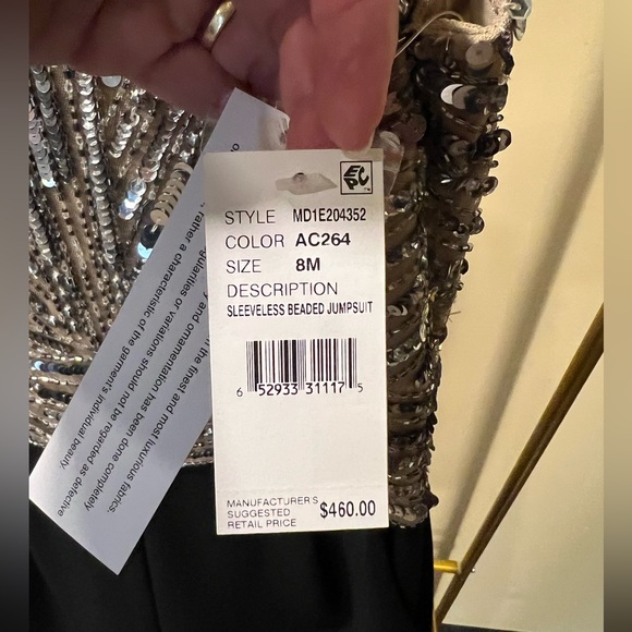 Aidan Mattox Sequin Pantsuit - Never worn, tags on - Picture 5 of 8